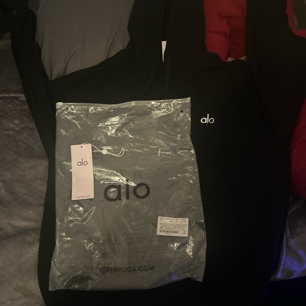 ALO Yoga Black Hoodie - Picture 4 of 4